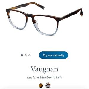 Warby Parker no prescription blue light filtering glasses